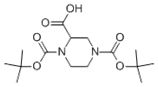 1,4-二Boc-哌嗪-2-羧酸
